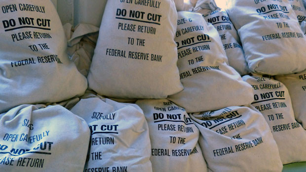 US Federal Reserve | Sharecast / Manuel Velasco from Pixabay dl federal reserve fed fomc usd us dollars sacks of cash dollar money pb