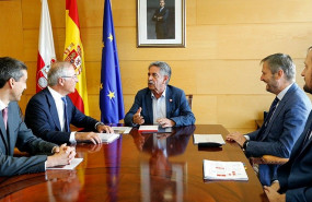 ep 1100-gobierno de cantabria el presidente de cantabria miguel angel revilla se reune con