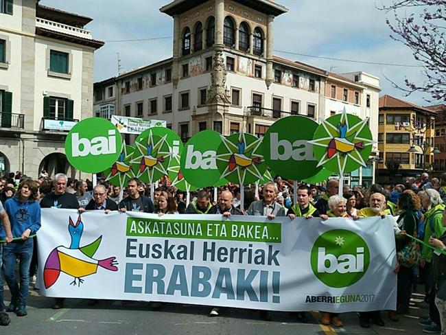 Acto del Aberri Eguna en Gernika | INDEPENDENTISTAK ep actoaberri egunagernika