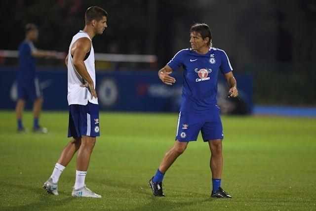 Álvaro Morata ya se entrena con el Chelsea | CHELSEA ep alvaro moratase entrenachelsea