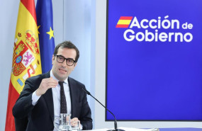 ep archivo   el ministro de economia comercio y empresa carlos cuerpo ofrece una rueda de prensa