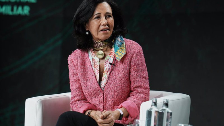 Archivo - La presidenta del Banco Santander, Ana Botín. | HUMBERTO BILBAO - Archivo ep archivo la presidenta del banco santander ana botin 20240126125503
