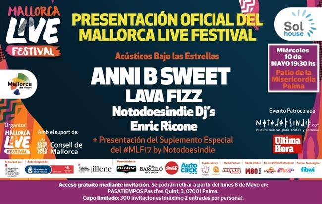 Cartel presentación Mallorca Live Festival | MALLORCA LIVE FESTIVAL ep cartel presentacion mallorca live festival