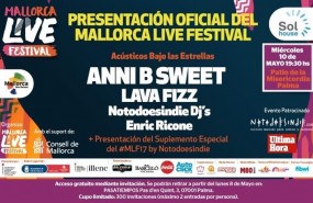 ep cartel presentacion mallorca live festival