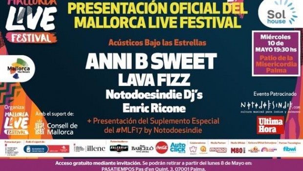 ep cartel presentacion mallorca live festival