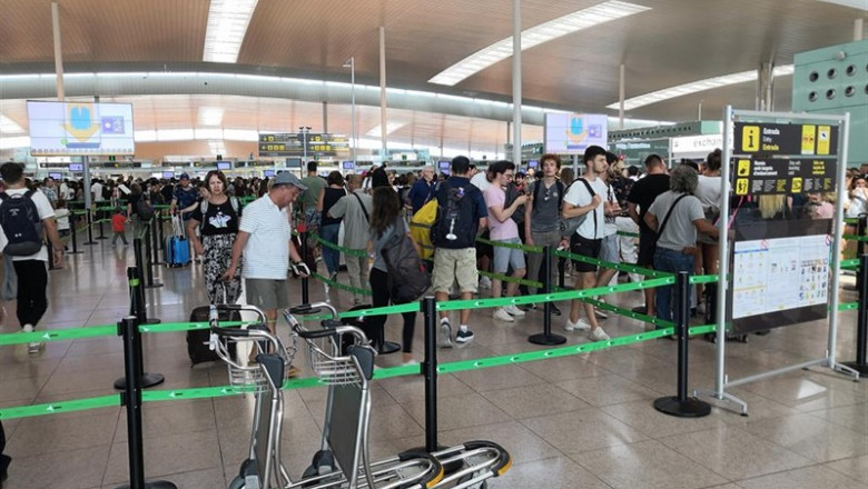 EUROPA PRESS ep colasla t1aeropuertobarcelona