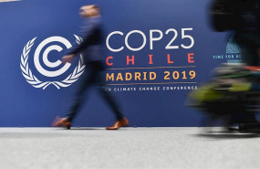 ep december 02 2019 - madrid spain atmosphere at the venue of the un climate conference cop25 where
