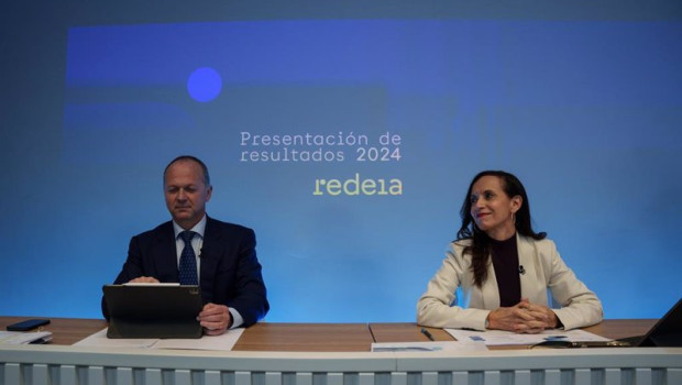 ep el consejero delegado de redeia roberto garcia merino y la presidenta de redeia beatriz corredor