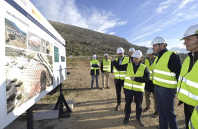 ep el ministro de transportes y movilidad sostenible oscar puente en su visita tecnica a las obras