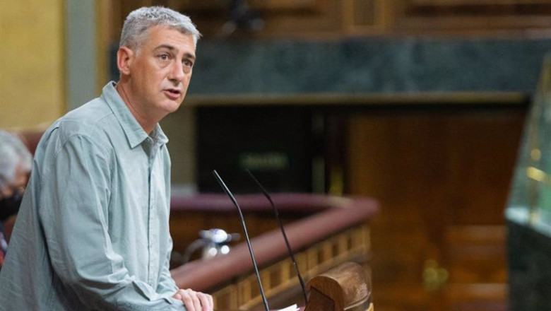 El portavoz económico de EH-Bildu en el Congreso, Oskar Matute, interviene en una sesión plenaria | CONGRESO ep el portavoz economico de eh bildu en el congreso oskar matute interviene en una sesion plenaria