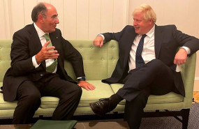 ep el presidente de iberdrola ignacio galan con el primer ministro boris johnson ep el presidente de iberdrola ignacio galan con el primer ministro boris johnson