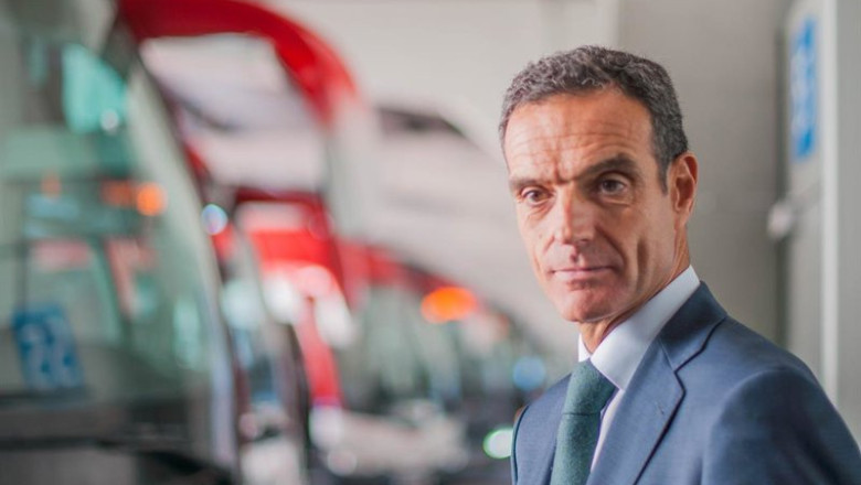 El presidente de la Confederación Española de Transporte en Autobús (Confebús), Rafael Barbadillo | CONFEBÚS ep el presidente de la confederacion espanola de transporte en autobus confebus rafael barbadillo