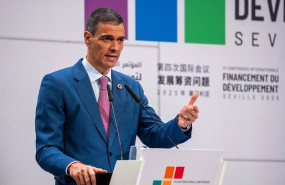ep el presidente del gobierno pedro sanchez atiende a los medios de comunicacion este lunes en