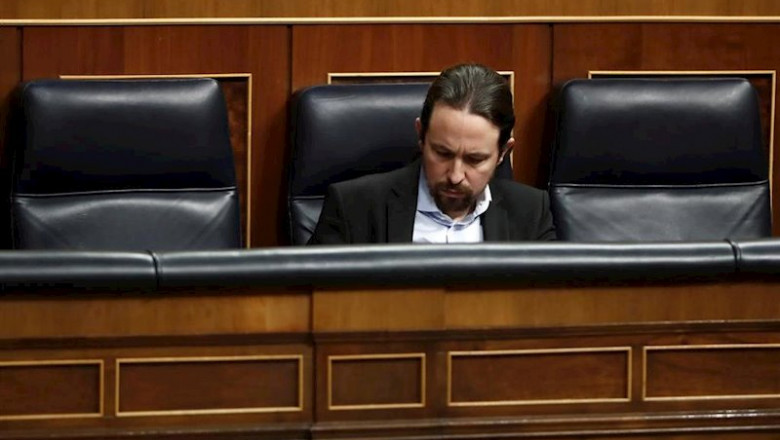 ep el vicepresidente de derechos sociales del gobierno y lider de podemos pablo iglesias