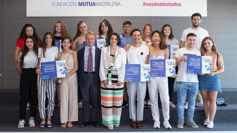 ep fundacion mutua madrilena premia las mejores creatividades de estudiantes contra la violencia de ep fundacion mutua madrilena premia las mejores creatividades de estudiantes contra la violencia de