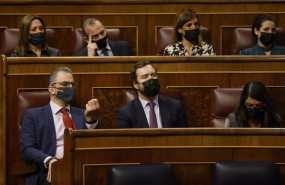 ep i d el secretario general de vox javier ortega smith el portavoz parlamentario de vox ivan