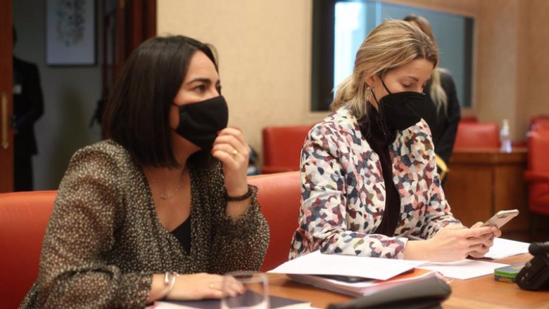 ep i-d la diputada de ciudadanos maria carmen martinez granados y la portavoz economica de