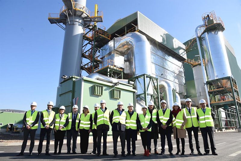 ep inauguracion de la planta de biomasa de ence en puertollano