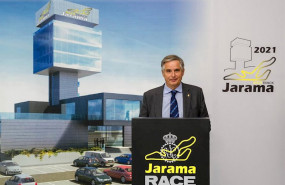 ep inauguracion del paddock club carmelo sanz de barros presidente del real automovil club de espana