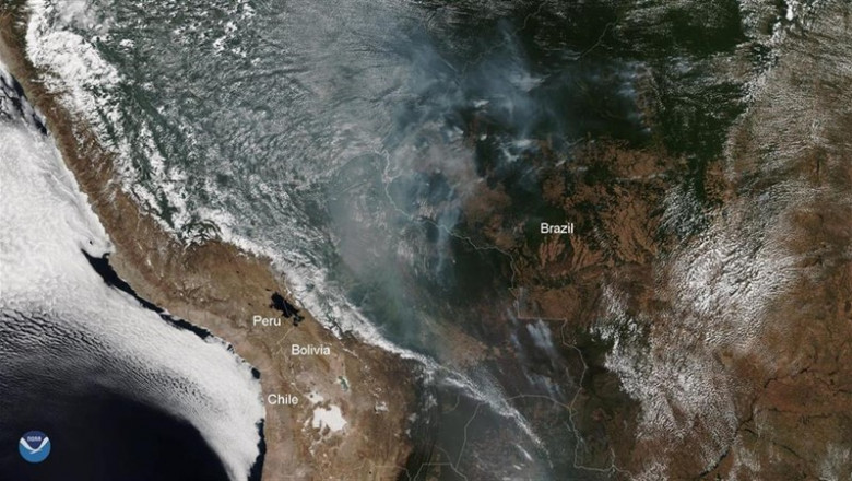 Incendipos en el Amazonas | NOAA / Contacto ep incendiposamazonas