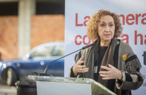 ep la consellera de territorio de la generalitat ester capella durante el anuncio de la compra de