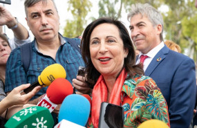 ep la ministra de defensa en funciones margarita robles c atiende a los medios de comunicacion