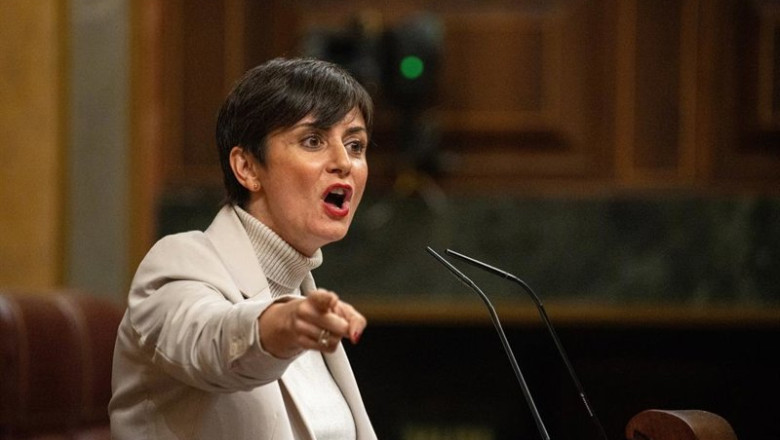 ep la ministra de vivienda y agenda urbana isabel rodriguez interviene en una sesion de control al
