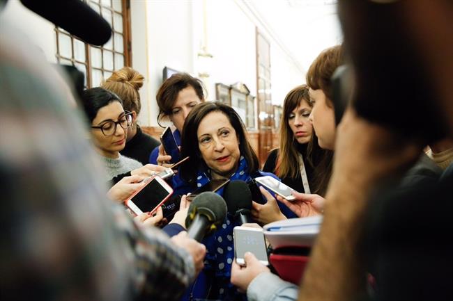 La portavoz socialista Margarita Robles, haciendo declaraciones | GPS - Archivo ep la portavoz socialista margarita robles haciendo declaraciones
