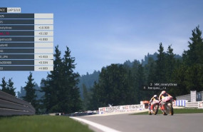 ep los pilotos espanoles lex y marc marquez del equipo repsol honda en una carrera virtual