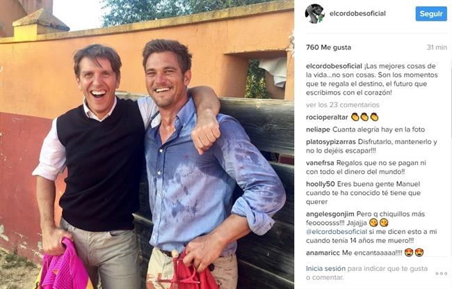 Manuel y Julio, los hijos de 'El Cordobés', más unidos que nunca. Instagram | INSTAGRAM ep manueljulio los hijos de cordobes mas unidosnunca instagram