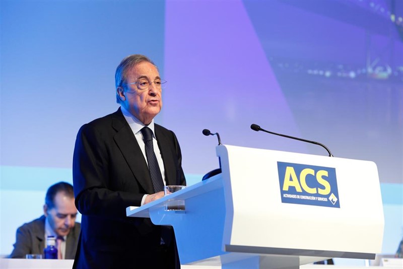 ACS coquetea con la directriz alcista de los últimos siete años