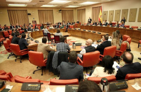 ep sala constitucional del congreso de los diputados durante una reunion de la diputacion permanente