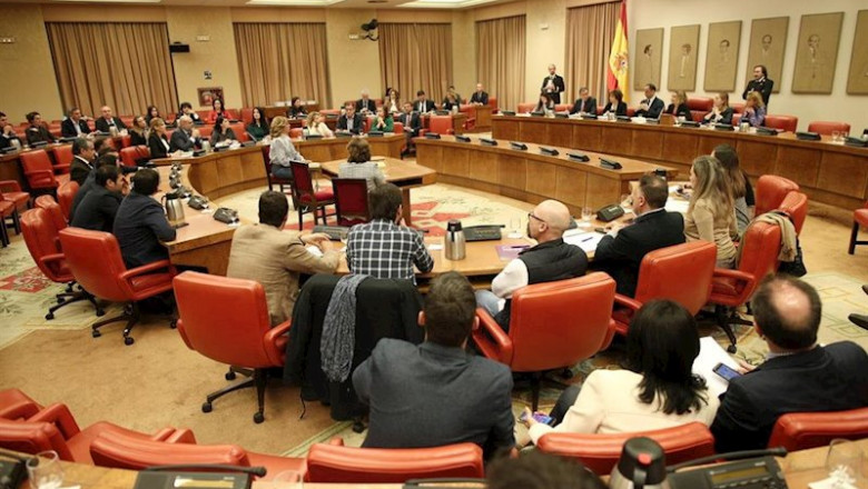 ep sala constitucional del congreso de los diputados durante una reunion de la diputacion permanente ep sala constitucional del congreso de los diputados durante una reunion de la diputacion permanente
