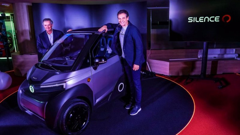 ep silence lanza su primer coche electrico el s04 un vehiculo urbano de dimensiones reducidas