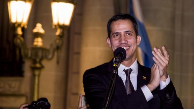 ep venezuelas self proclaimed interim president guaido in argentina