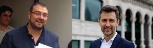 Adrián Barbón y José María Pérez precandidatos a la FSA-PSOE | EUROPA PRESS ep adrian barbonjose maria perez precandidatosla fsa-psoe