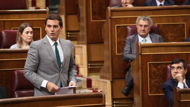 ep albert rivera durantesesioncontrolgobiernocongreso