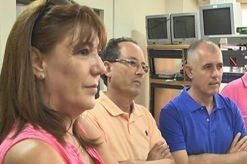 Alcalde Manilva Mario Jiménez con concejales del PP Francsico Miguel y Juana | EUROPA PRESS/AYTO MANILVA ep alcalde manilva mario jimenezconcejalespp francsico migueljuana