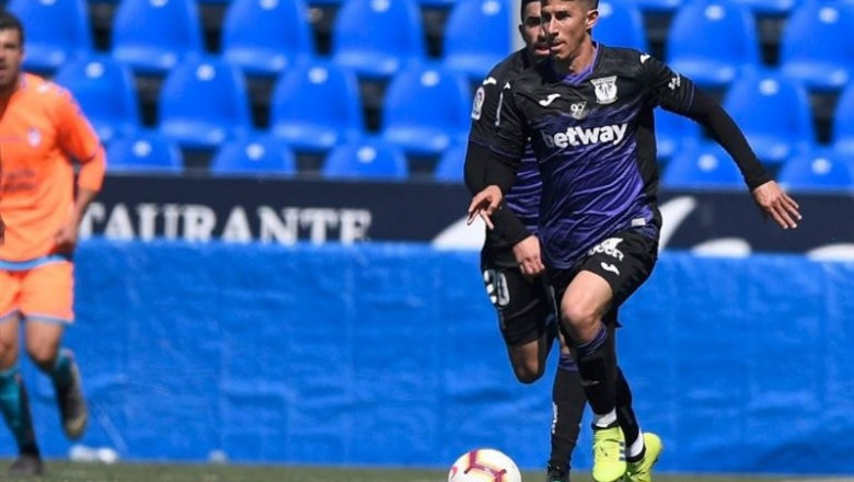 Alexander Szymanowski en un partido amistoso con el Leganés | CD LEGANÉS - Archivo ep alexander szymanowskiun partido amistosoleganes