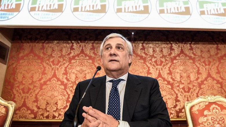 Antonio Tajani presents Forza Italia candidates for EU elections | Piero Cruciatti/LaPresse via ZUM / DPA - Archivo ep antonio tajani presents forza italia candidates for eu elections 20190617214601