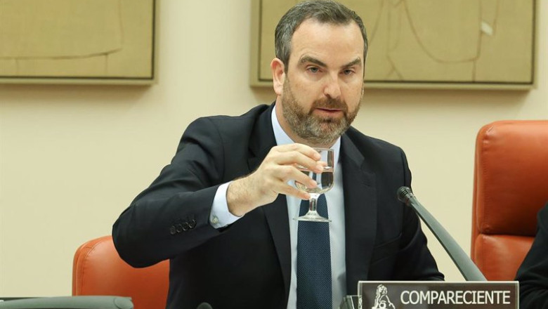 ep archivo el presidente del frob alvaro lopez barcelo durante la comision de economia comercio y ep archivo el presidente del frob alvaro lopez barcelo durante la comision de economia comercio y