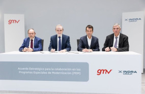 ep archivo   i d el dir general de defensa y seguridad de gmv manuel cortes el ceo de gmv jesus