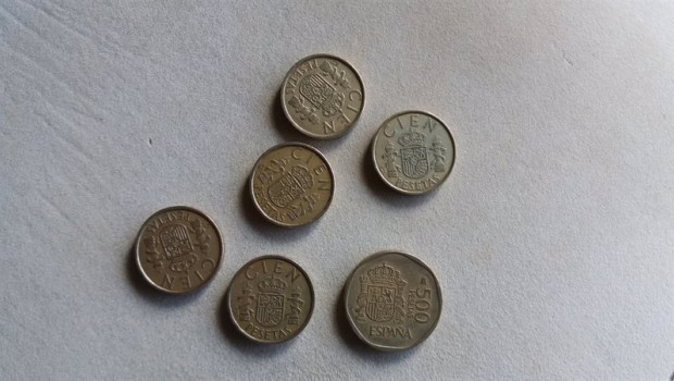 ep archivo - pesetas monedas antiguas monedas de cien monedas de quinientas