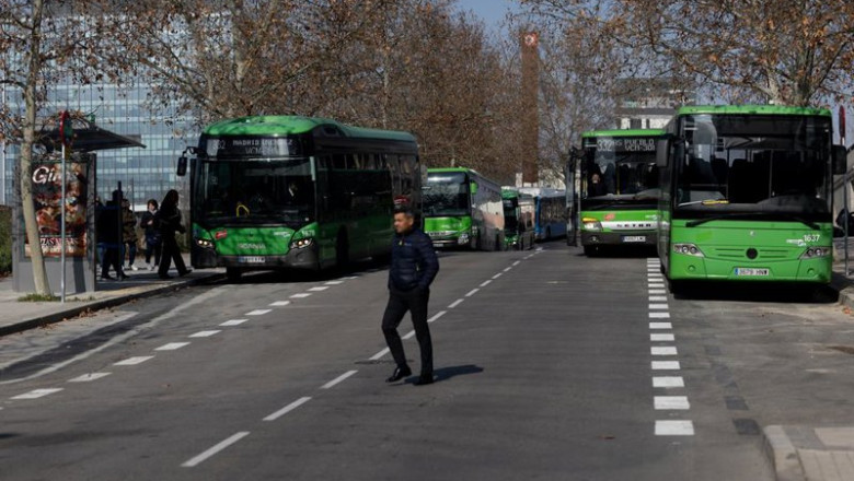 Archivo - Varios autobuses en la estación de Méndez Álvaro | Eduardo Parra - Europa Press - Archivo ep archivo varios autobuses en la estacion de mendez alvaro