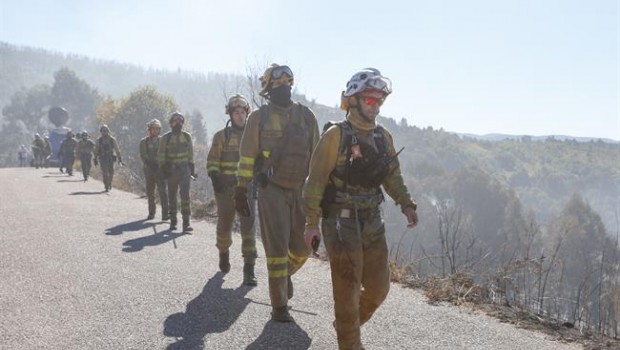 ep brigadistasincendio forestalmondariz pontevedra