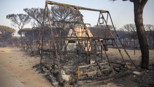 ep camping donana afectadoincendiomoguer huelva