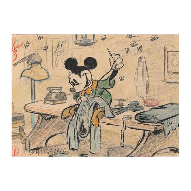Dibujo 'El sastrecillo valiente' en la muestra del CaixaForum Madrid | CAIXAFORUM ep dibujo sastrecillo valiente en la muestracaixaforum madrid