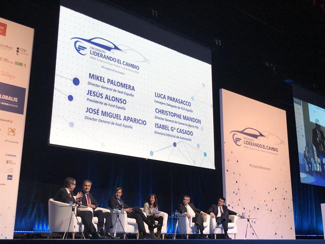 Directivos de Audi, Ford, Seat, FCA y PSA en el Congreso de Faconauto | EUROPA PRESS ep directivosaudi ford seat fcapsacongresofaconauto