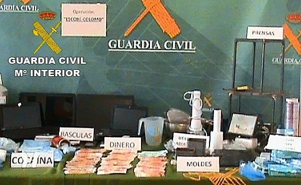 Efectos incautados | EUROPA PRESS/DLEEGACIÓN ep efectos incautados