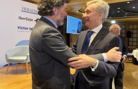 ep el consejero delegado de ibercaja victor iglesias en un acto en zaragoza